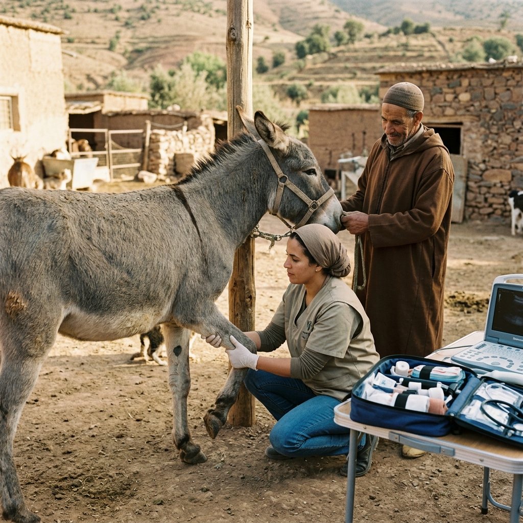 Veterinary clinic checkup