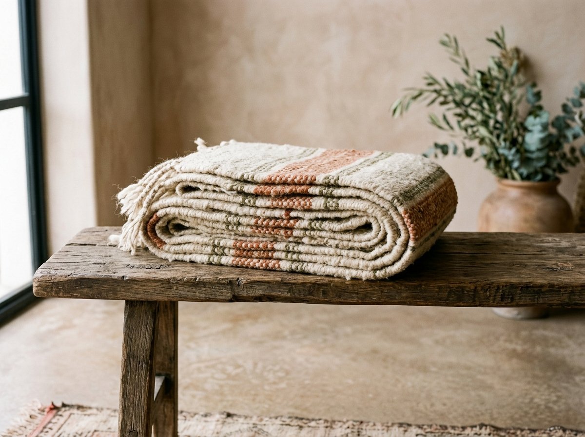 Handwoven Berber Blanket